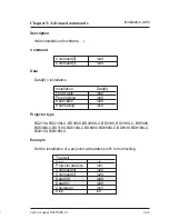 Preview for 108 page of Barco SERIAL COMMUNICATION LCD PROJECTOR User Manual