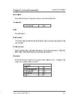 Preview for 132 page of Barco SERIAL COMMUNICATION LCD PROJECTOR User Manual