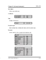 Preview for 159 page of Barco SERIAL COMMUNICATION LCD PROJECTOR User Manual