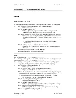 Preview for 253 page of Barco SilverWriter 800 Field Service Manual