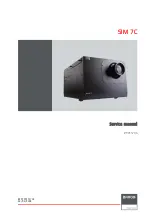 Предварительный просмотр 1 страницы Barco SIM 7C R9011206 Service Manual