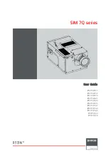 Barco SIM 7Q User Manual предпросмотр