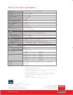 Preview for 2 page of Barco SLM R12 Specifications