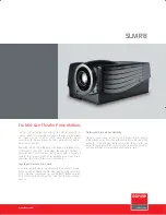 Preview for 1 page of Barco SLM R8 Specifications