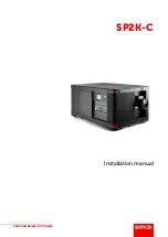 Barco SP2K-C Installation Manual preview