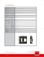Предварительный просмотр 2 страницы Barco T-20 Specifications