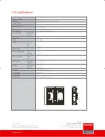 Preview for 2 page of Barco T-20 Specifications