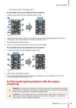 Предварительный просмотр 55 страницы Barco Thor Series Installation Manual