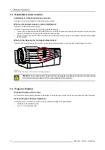 Preview for 18 page of Barco Trace+ R9040341 Owner'S Manual