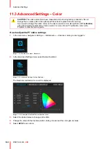 Preview for 160 page of Barco UDM 4K15 User Manual
