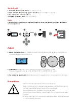 Preview for 4 page of Barco UDM W22 Quick Reference Manual