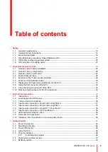 Preview for 5 page of Barco UDX Series User Manual