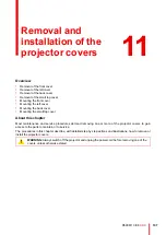 Preview for 107 page of Barco UDX Installation Manual