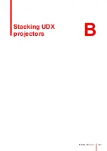 Preview for 131 page of Barco UDX Installation Manual