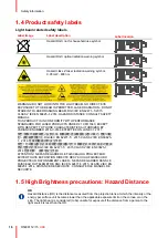 Preview for 16 page of Barco UDX User Manual