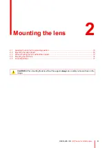 Preview for 9 page of Barco UST-Lens Installation Manual