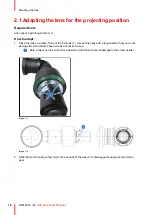 Preview for 10 page of Barco UST-Lens Installation Manual