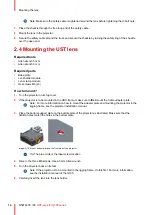 Preview for 14 page of Barco UST-Lens Installation Manual