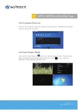 Preview for 14 page of Barco wePresent WiPG 1600 User Manual