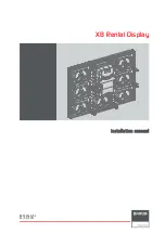 Предварительный просмотр 1 страницы Barco X8 Installation Manual
