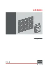 Preview for 1 page of Barco X8 Safety Manual