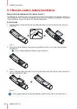 Preview for 46 page of Barco XDL Installation Manual