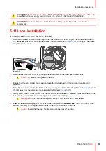 Preview for 57 page of Barco XDL Installation Manual