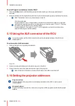 Preview for 62 page of Barco XDL Installation Manual