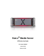 Предварительный просмотр 1 страницы Barco XPR-600 User Manual