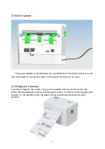 Preview for 10 page of Barcode equipment XP-DT108B User'Smanual