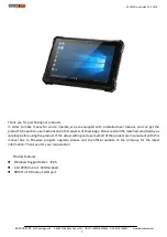 Preview for 2 page of BarcodeYes XS10W User Manual