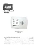 Preview for 1 page of Bard 8403-060 User Manual