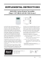 Preview for 1 page of Bard 8403-096 Supplemental Instructions