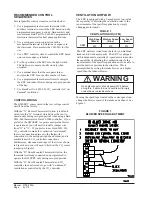 Preview for 4 page of Bard 920-0074 QWSERV Operation Instructions Manual