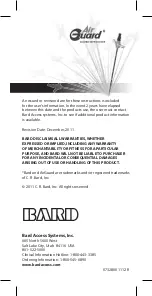 Preview for 4 page of Bard AirGuard Instructions For Use