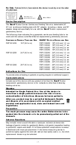 Preview for 3 page of Bard Button Device Continuous Feeding Tube Information For Use