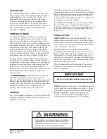 Preview for 4 page of Bard CH3S1 Installation Instructions Manual