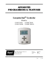 Bard CompleteStat CS9B-THOA Advanced Programming & Features preview