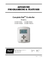 Bard CompleteStat CS9B-THOA Advanced Programming & Features предпросмотр