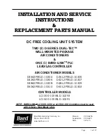 Bard D36A2P/BLD.10304 Installation And Service Instructions Manual preview