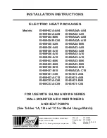 Предварительный просмотр 1 страницы Bard EHSH31-A04 Installation Instructions Manual