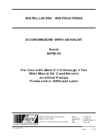 Bard EIFM-3C Installation Instructions Manual preview