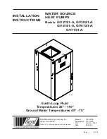 Bard GV27S1-A Installation Instructions Manual preview