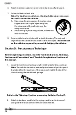 Preview for 14 page of Bard Hickman Instructions For Use Manual