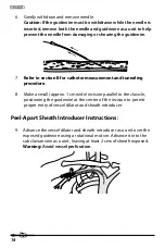 Preview for 16 page of Bard Hickman Instructions For Use Manual