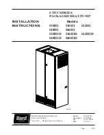 Preview for 1 page of Bard I30H1 Installation Instructions Manual