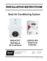 Предварительный просмотр 63 страницы Bard MEGA-TEC W090A Service Instructions Manual