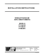 Preview for 1 page of Bard P1060A1 Installation Instructions Manual