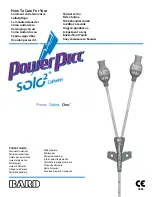 Предварительный просмотр 1 страницы Bard PowerPICC SOLO 2 Patient Manual