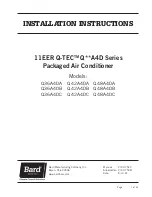 Preview for 25 page of Bard Q-TEC Q A4D Series Installation Instructions Manual